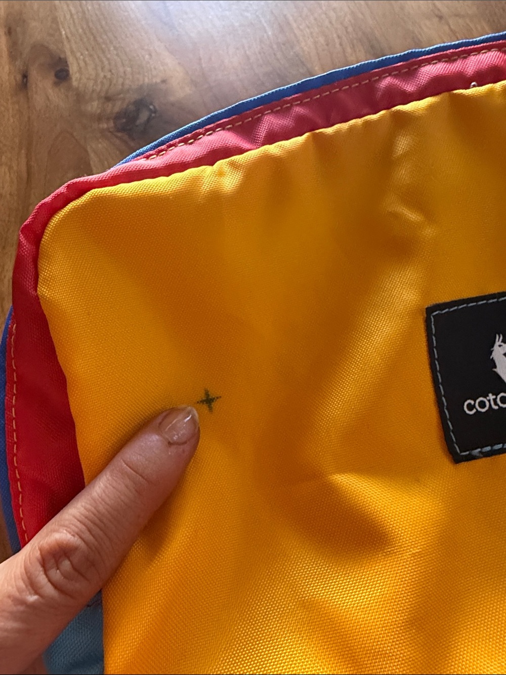 cotopaxi Colorblock Mini Backpack in Yellow, Red, Blue - Picture 10 of 10